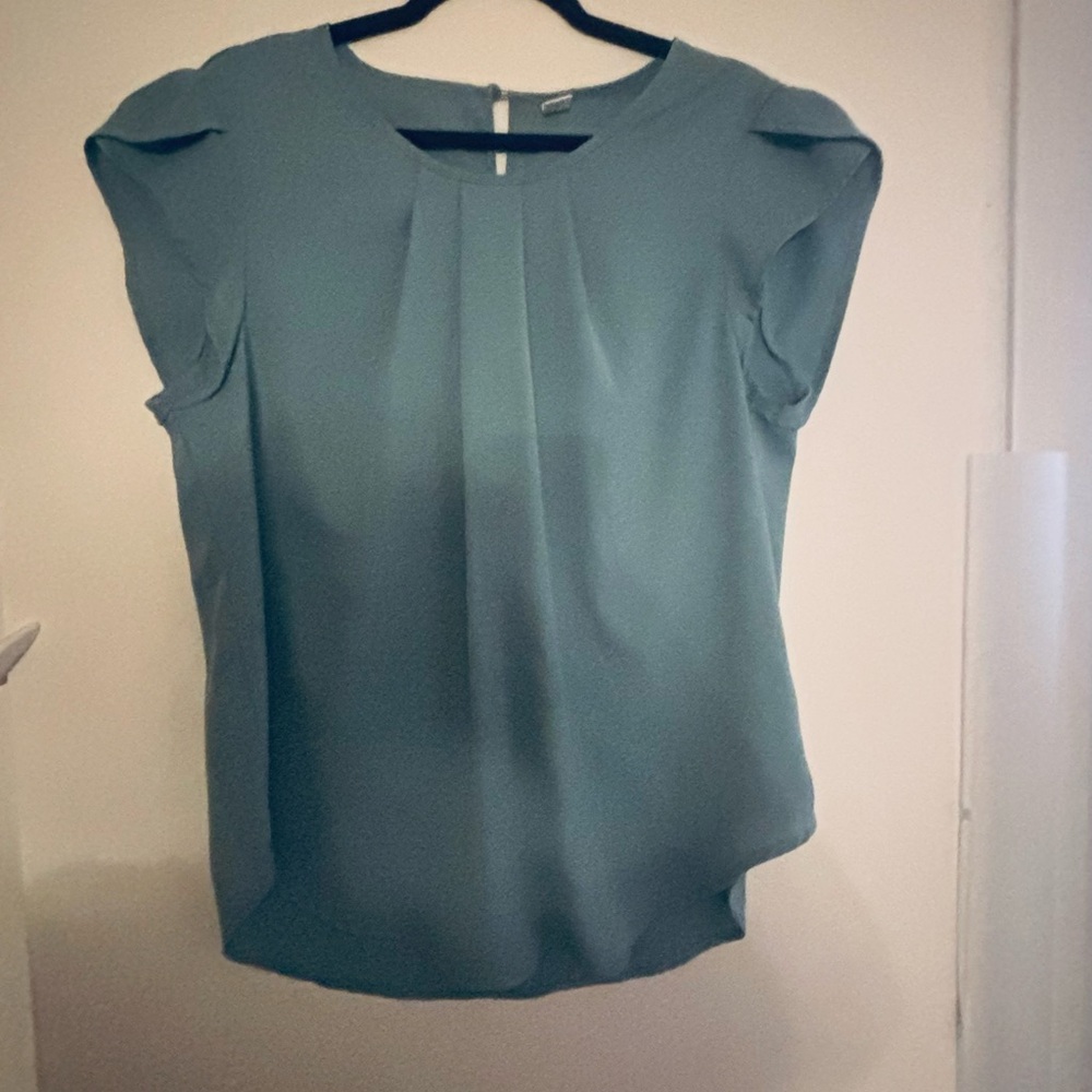 [5 for $5 bundle] Elegant Teal Women's Top